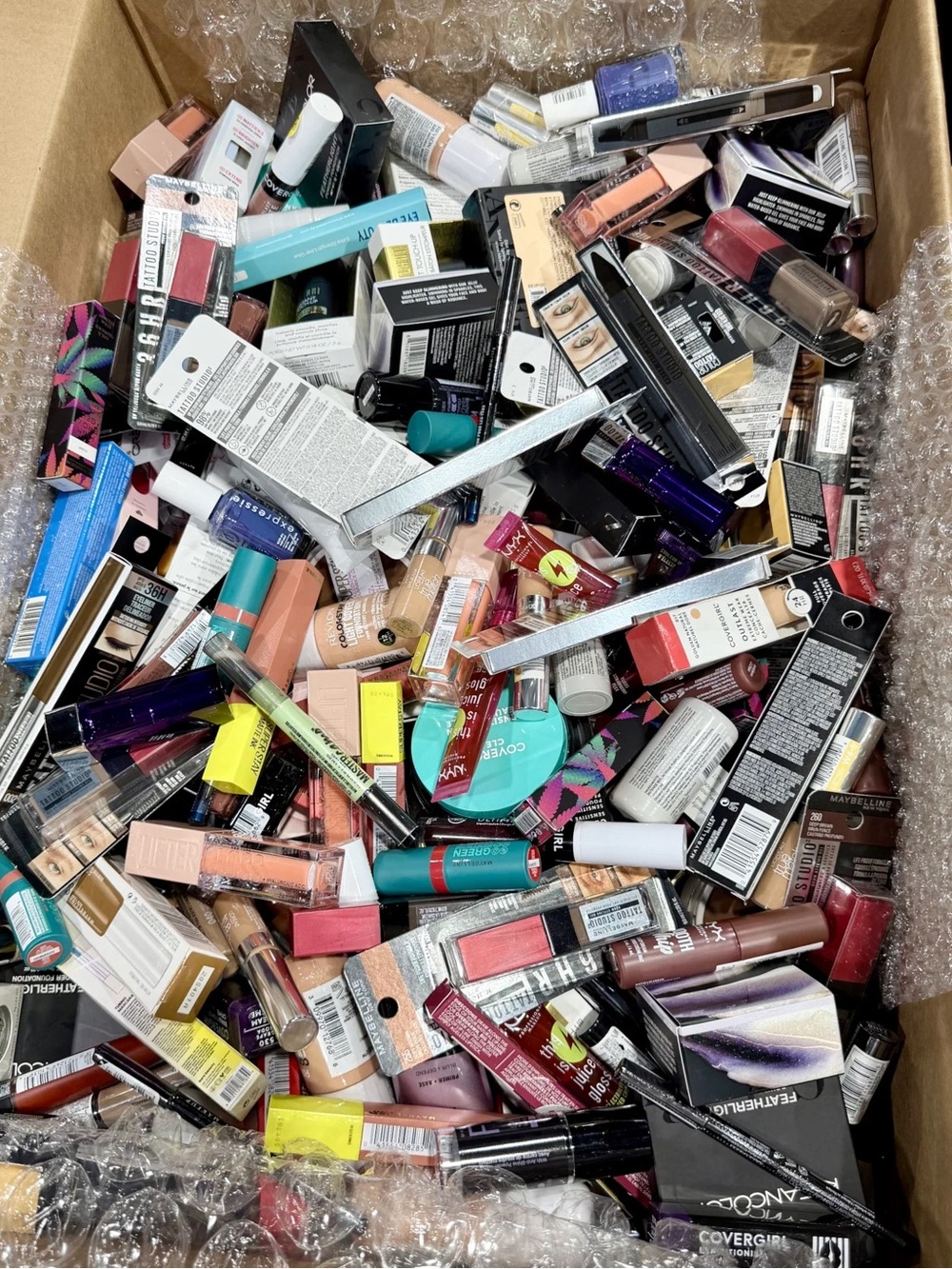 Mystery Makeup Lot - Mixed Lipsticks, Mascaras & More
